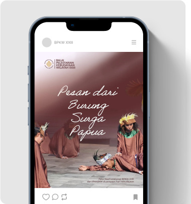 BPKW XXIII Instagram post shown on a phone